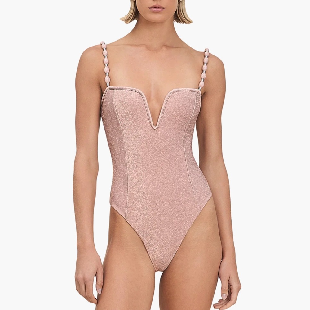 DEVON WINDSOR EVANGELINE ONE PIECE ROSETTE